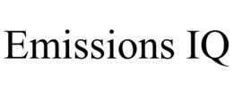 EMISSIONS IQ trademark