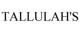 TALLULAH'S trademark