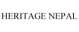 HERITAGE NEPAL trademark