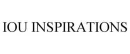 IOU INSPIRATIONS trademark