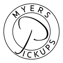 MYERS PICKUPS trademark