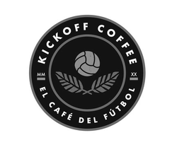 KICKOFF COFFEE MM XX EL CAFE DEL FUTBOL trademark