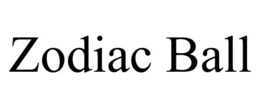 ZODIAC BALL trademark