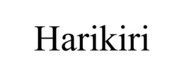 HARIKIRI trademark