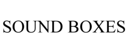 SOUND BOXES trademark