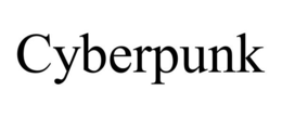 CYBERPUNK trademark