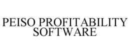 PEISO PROFITABILITY SOFTWARE trademark