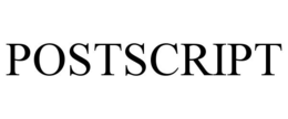 POSTSCRIPT trademark