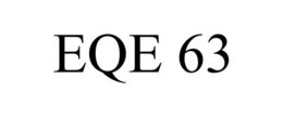 EQE 63 trademark