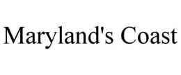 MARYLAND'S COAST trademark