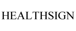 HEALTHSIGN trademark