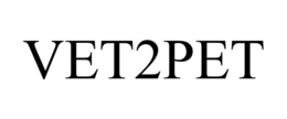 VET2PET trademark