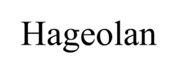 HAGEOLAN trademark