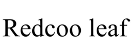 REDCOO LEAF trademark