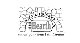 AMPLIFIERS HEARTH WARM YOUR HEART AND SOUND trademark