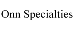 ONN SPECIALTIES trademark