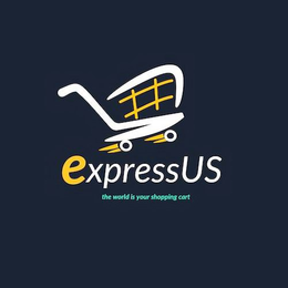 EXPRESSUS THE WORLD IS YOUR SHOPPING CART trademark