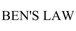 BEN'S LAW trademark