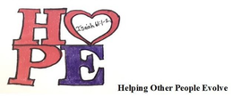 HOPE ISAIAH 61:1-2 HELPING OTHER PEOPLE EVOLVE trademark