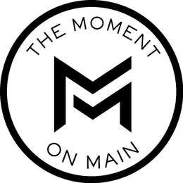 THE MOMENT ON MAIN M trademark