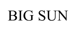 BIG SUN trademark