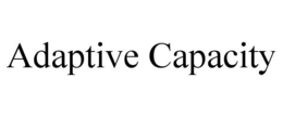 ADAPTIVE CAPACITY trademark