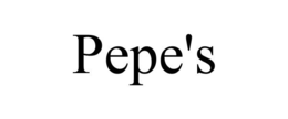 PEPE'S trademark