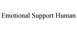 EMOTIONAL SUPPORT HUMAN trademark