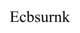 ECBSURNK trademark