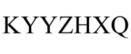 KYYZHXQ trademark