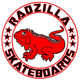 RADZILLA SKATEBOARDS trademark