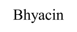BHYACIN trademark