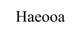 HAEOOA trademark