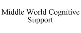 MIDDLE WORLD COGNITIVE SUPPORT trademark
