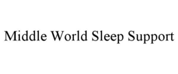 MIDDLE WORLD SLEEP SUPPORT trademark