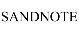 SANDNOTE trademark