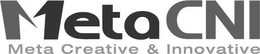 META CNI META CREATIVE & INNOVATIVE trademark