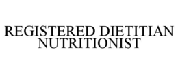 REGISTERED DIETITIAN NUTRITIONIST trademark