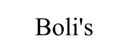 BOLI'S trademark