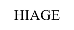 HIAGE trademark