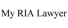 MY RIA LAWYER trademark