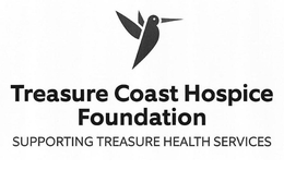 TREASURE COAST HOSPICE FOUNDATION SUPPORTING TREASURE HEALTH SERVICES trademark