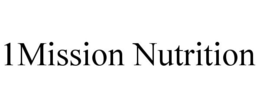 1MISSION NUTRITION trademark