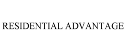 RESIDENTIAL ADVANTAGE trademark