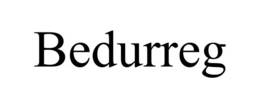 BEDURREG trademark