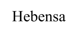 HEBENSA trademark