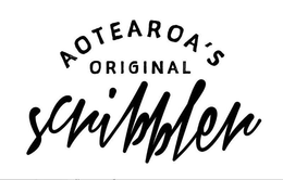AOTEAROA'S ORIGINAL SCRIBBLER trademark