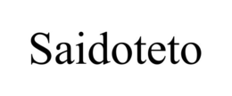 SAIDOTETO trademark