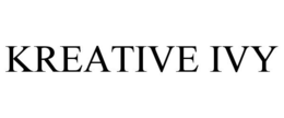 KREATIVE IVY trademark
