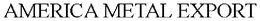 AMERICA METAL EXPORT trademark